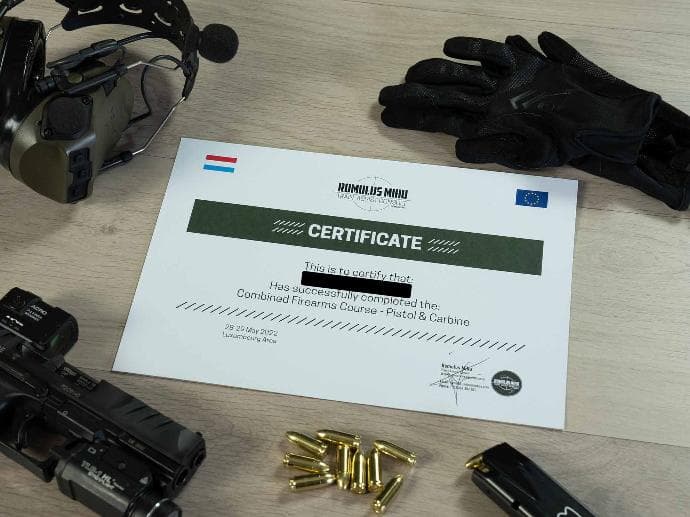 Combined Firearms Course, Pistol & Carbine - Romulus Mihu (2022)